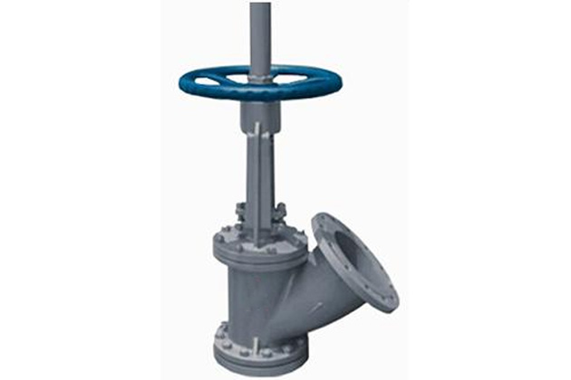 Y型平底放(fàng)料閥 Y型平底(di)放料閥