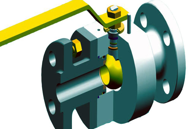 浮(fú)動球閥(fá)結構 浮(fú)動球閥(fa)結構