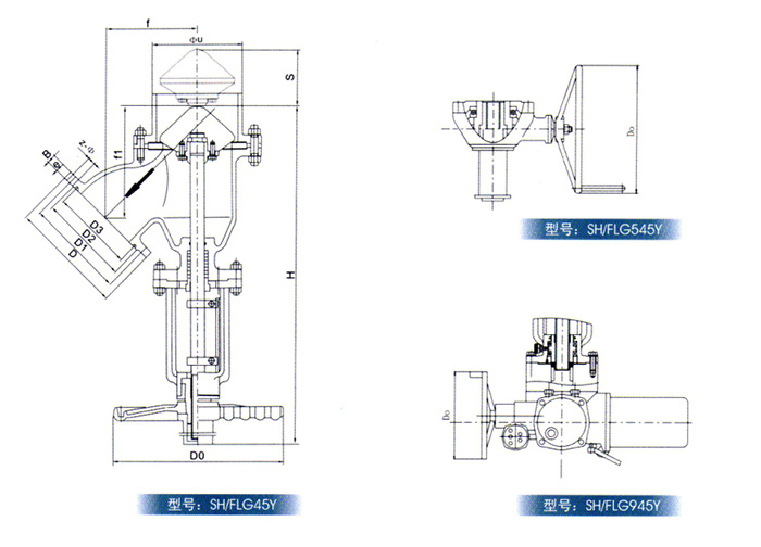Y型(xing)管接放料閥(fá)産品結構圖(tu) Y型管接放料(liao)閥産品結構(gou)圖