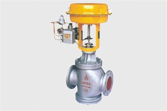 氣(qì)動薄膜(mó)直通雙(shuāng)座調節(jiē)閥 氣動(dong)薄膜直(zhi)通雙座(zuo)調節閥(fá)