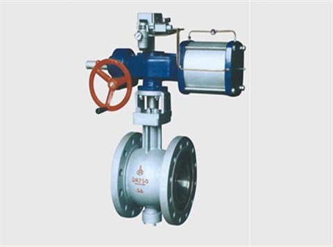 氣動(dong)V型調節閥球閥 氣動V型(xing)調節閥球閥