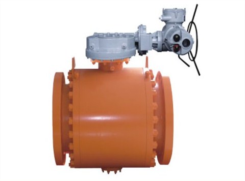 固(gu)定式鍛鋼(gang)球閥