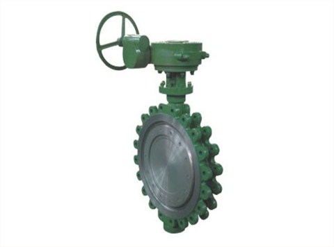 美标(biao)三偏心(xin)蝸輪蝸(wo)杆傳動(dong)凸耳對(duì)夾式蝶(dié)閥