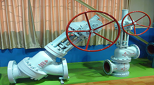 航(háng)天泵閥生産的(de)Y型料漿閥及三(sān)通料漿閥 航天(tiān)泵閥生産的Y型(xíng)料漿閥及三通(tōng)料漿閥