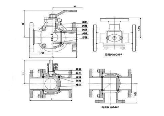 L三通示意(yi)圖