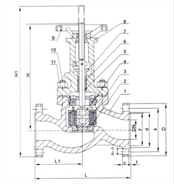 蒸汽疏水閥(fá)結構圖 蒸汽(qi)疏水閥結構(gòu)圖