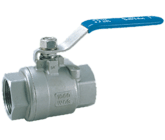 全徑(jìng)通二片式不鏽(xiu)鋼球閥 全徑通(tōng)二片式不鏽鋼(gāng)球閥