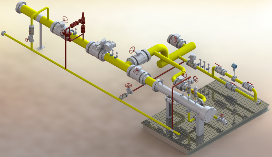 收發球筒撬(qiao)