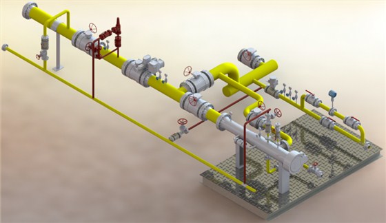收(shōu)發球筒撬 收發(fā)球筒撬