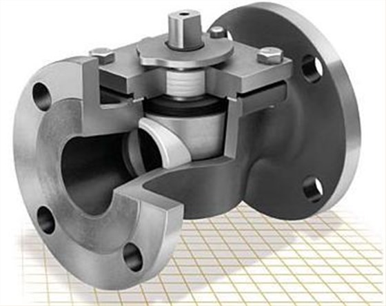 旋塞閥剖(pou)析圖 旋塞閥剖(pou)析圖